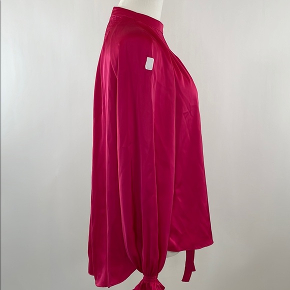 Adam Lippes x RTR Pink Bow Blouse, 4 - Picture 11 of 13